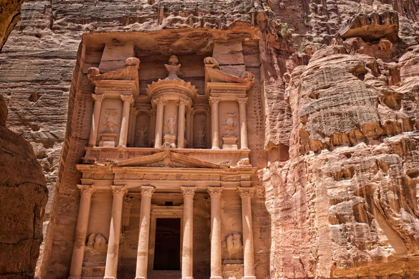 Petra'da Al Khazneh — Stok fotoğraf