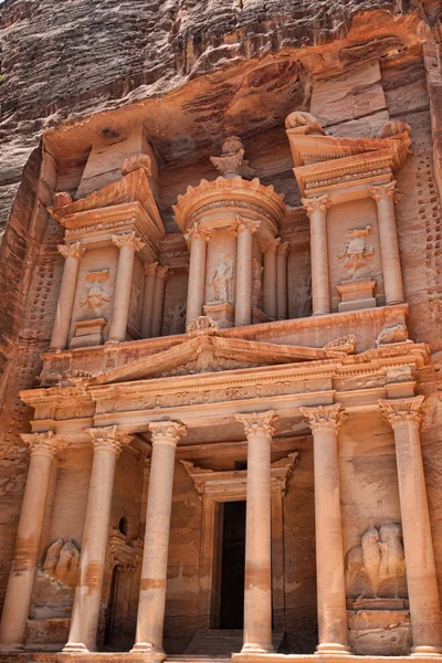 Al Khazneh in Petra Stock Photo