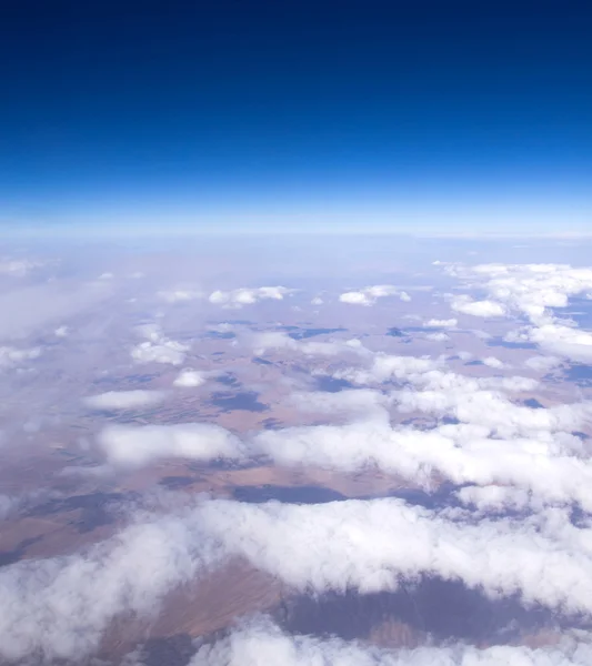 Luchtfoto hemel — Stockfoto