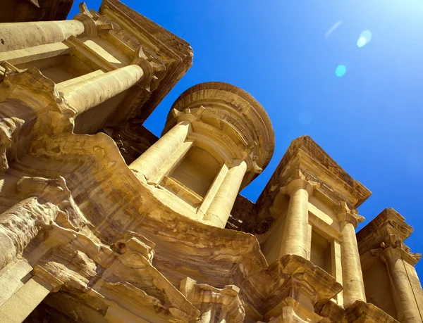 Emple en Petra, Jordania — Foto de Stock