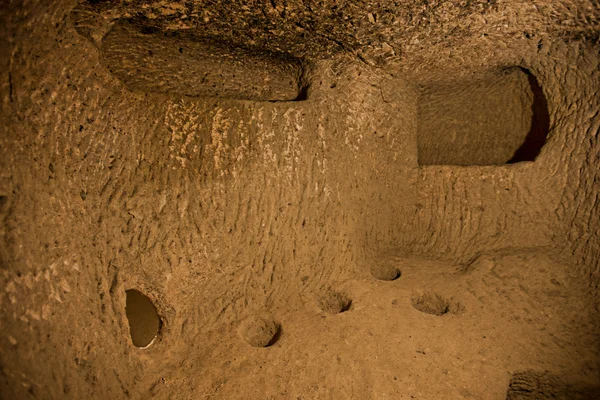 Jeskynní město v Kappadokii — Stock fotografie