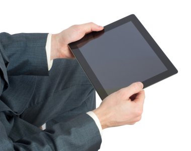 tablet bilgisayar ile el