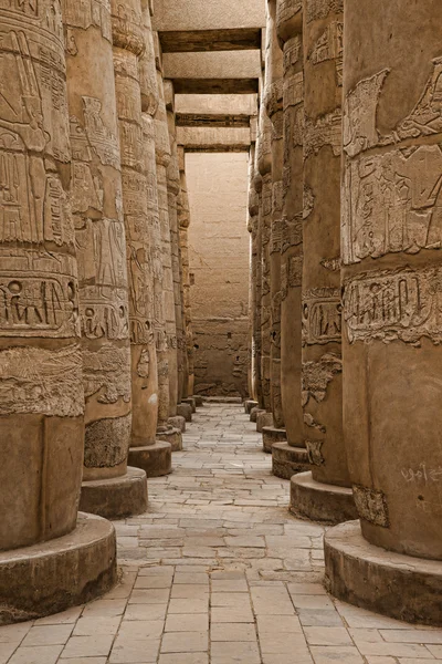 Antiche rovine di Karnak — Foto Stock