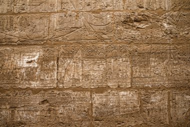 Duvardaki hiyeroglifler