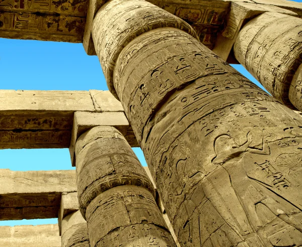 Ruínas antigas de karnak — Fotografia de Stock