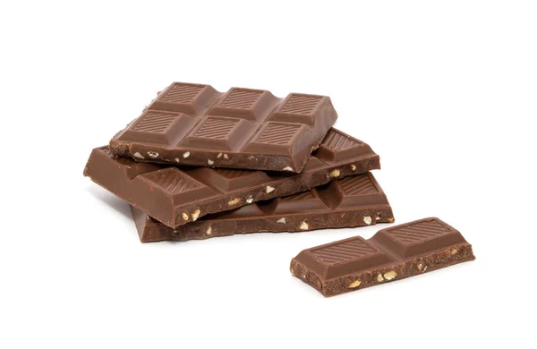 Pieces of  chocolate — Stock Photo, Image