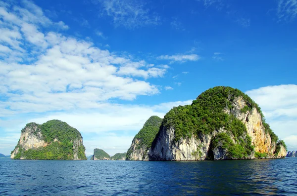 海滩和热带海 — 图库照片