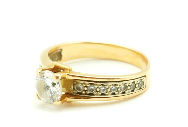 Gold ring Royalty Free Stock Images