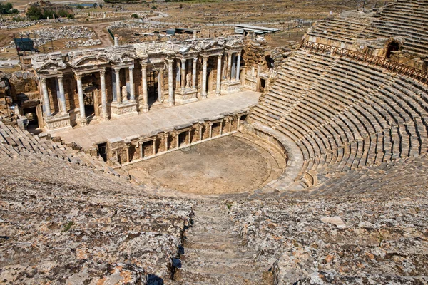 Teater i Hierapolis, Turkiet — Stockfoto