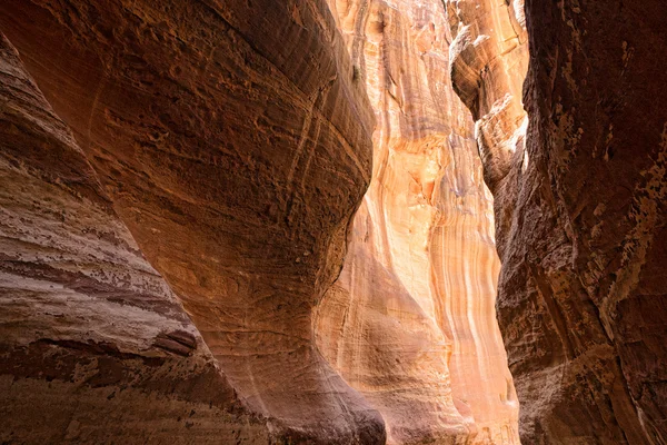 Canyon Petra, Jordan, — Stock Photo, Image