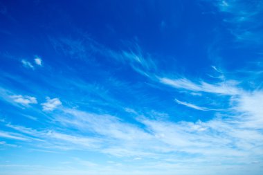 Mavi gökyüzü arkaplanı