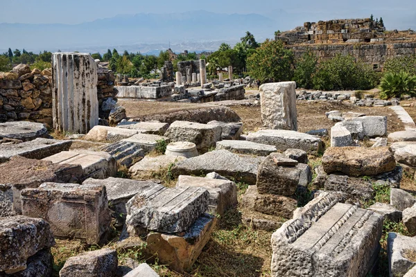 Ruínas de Hierápolis — Fotografia de Stock