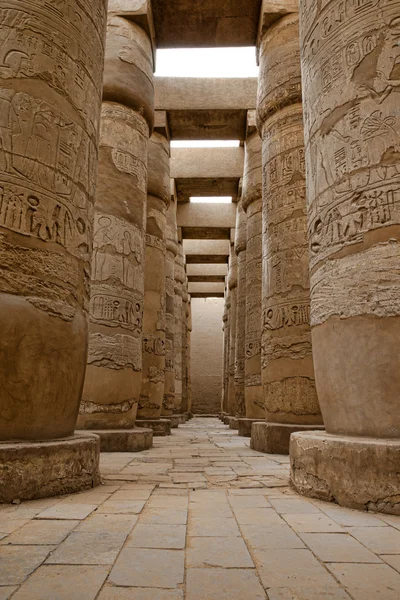 Ramesseum chrám, egypt. — Stock fotografie