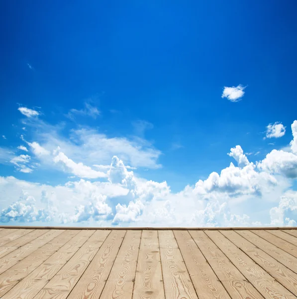 Blue sky — Stock Photo, Image