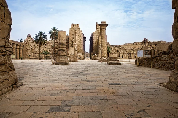 Luxor 'daki Karnak Tapınağı — Stok fotoğraf