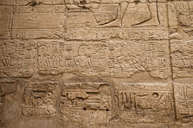 Duvardaki hiyeroglifler