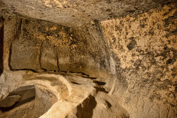 Höhlenstadt in Kappadokien, Türkei — Stockfoto