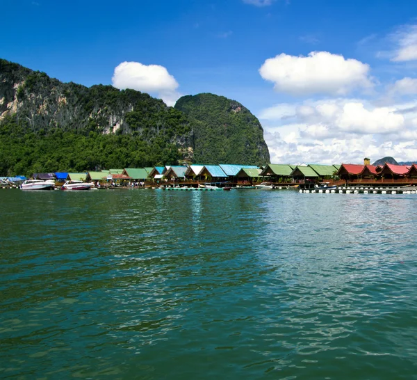 Isola e mare in Thailandia — Foto Stock