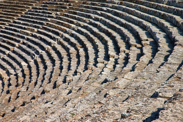 Θέατρο στην Ιεράπολη, Τουρκία — Φωτογραφία Αρχείου