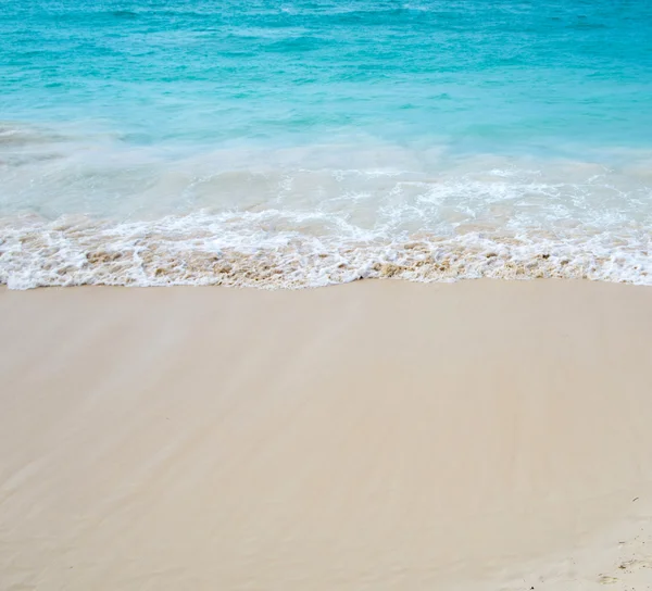 Praia e mar tropical — Fotografia de Stock