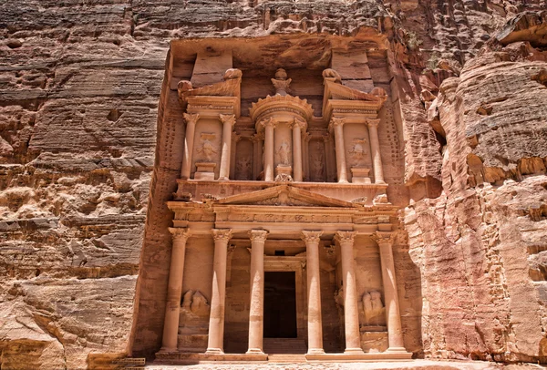 Al Khazneh em Petra — Fotografia de Stock