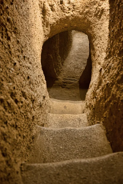 Ciudad cueva en Capadocia —  Fotos de Stock