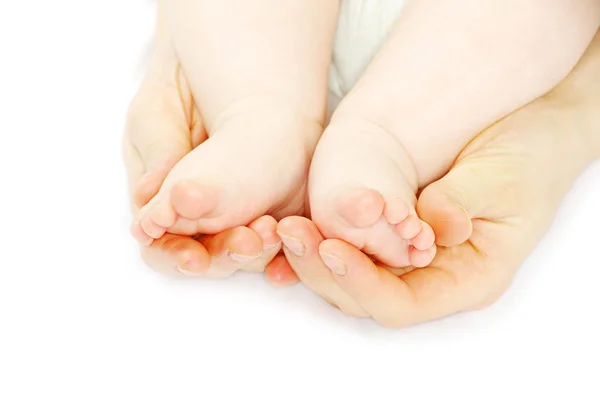 Newborn baby feet — Stock Photo, Image