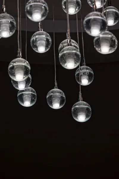 Light bulbs background — Stock Photo, Image