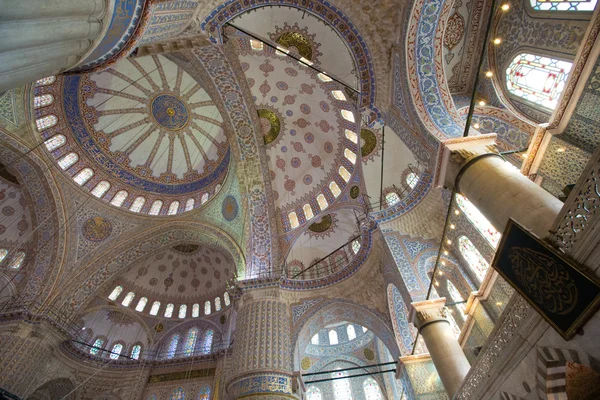 Innenraum der blauen Moschee — Stockfoto
