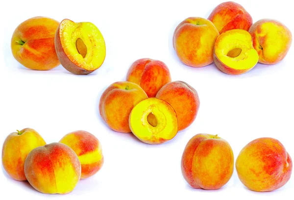 Сырая персиковая еда — стоковое фото