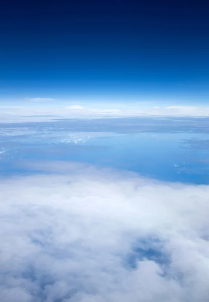 Aerial sky background — Stock Photo, Image