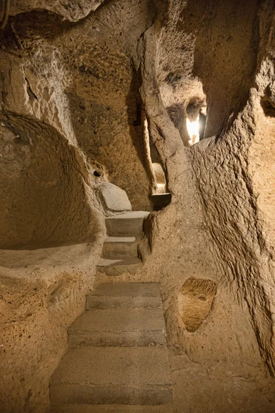 Höhle in Kappadokien, Türkei — Stockfoto