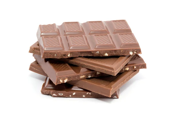 Pieces of  chocolate — Stock Photo, Image