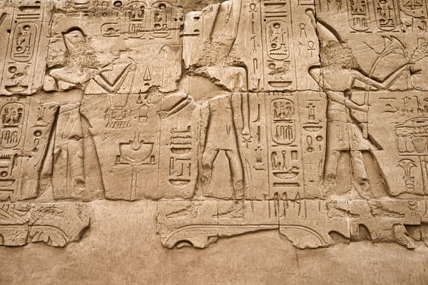 Hieroglyphen in Ägypten — Stockfoto