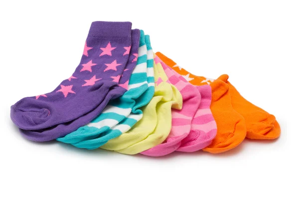 Gestreifte Socken — Stockfoto