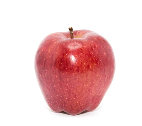 Κόκκινο ώριμο μήλο — Φωτογραφία Αρχείου