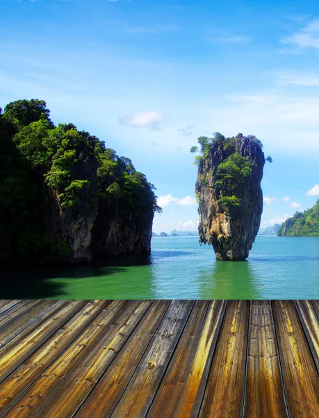 Ön i Thailand, Ko Tapu — Stockfoto