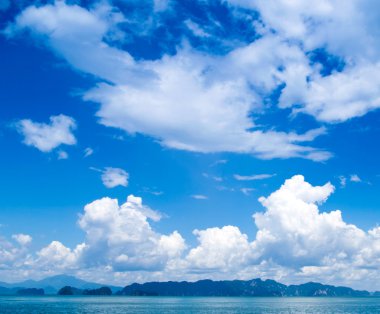 Tayland 'da deniz manzarası, Krabi