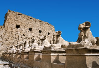 Karnak Tapınağı antik kalıntıları
