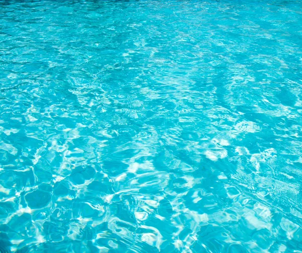 Água da piscina azul — Fotografia de Stock