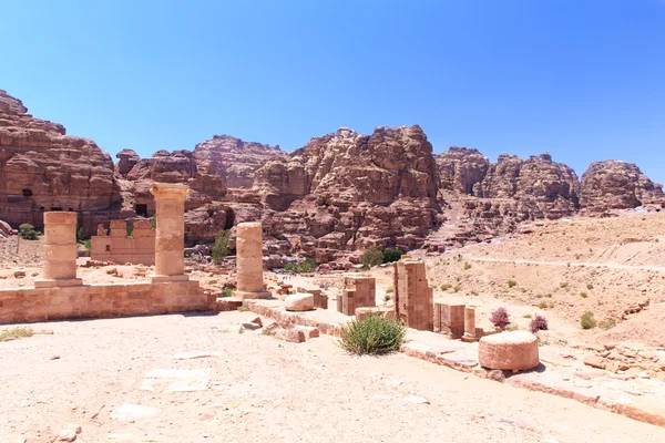 Architectuur in Petra — Stockfoto