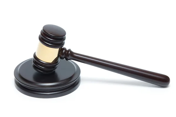 Wooden judge gavel — Stock Photo, Image