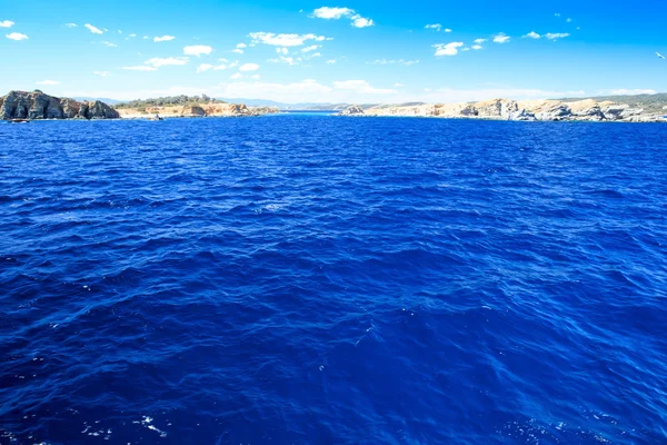 Blue sea and blue sky — Stock Photo, Image