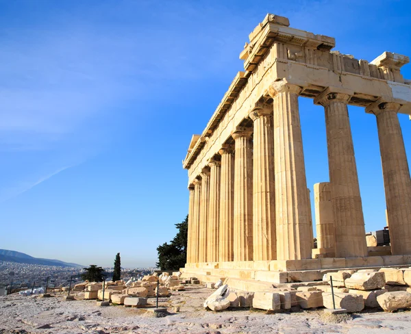 Acrópole em Athens, Grecia — Fotografia de Stock
