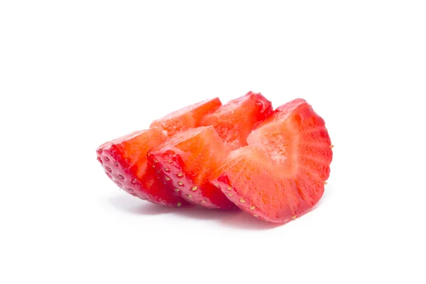 Świeże czerwone truskawki — Zdjęcie stockowe