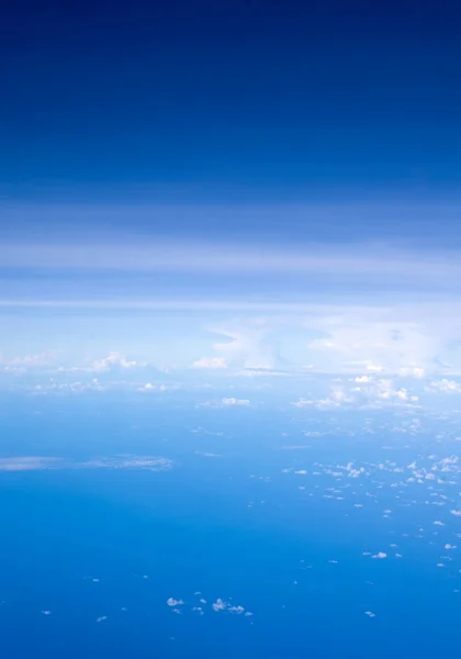 Aerial sky and clouds — Stock Photo, Image