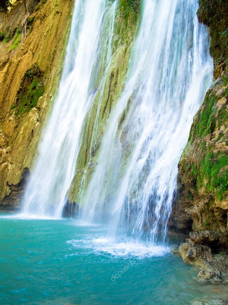 Waterfall in forest