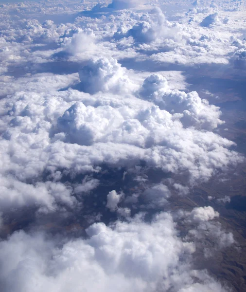 Cielo aéreo y nubes — Foto de Stock