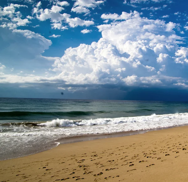 Beach and tropical sea — Stock Photo, Image