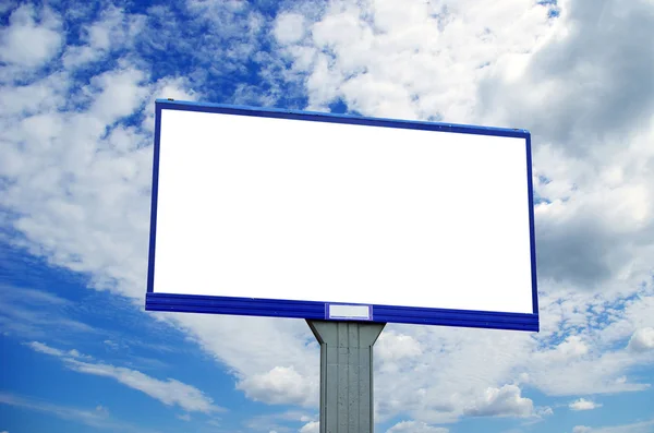 Reclame billboard achtergrond — Stockfoto